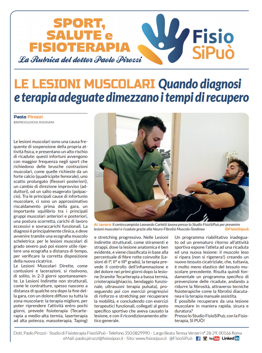 Fisioterapia Roma Casalotti