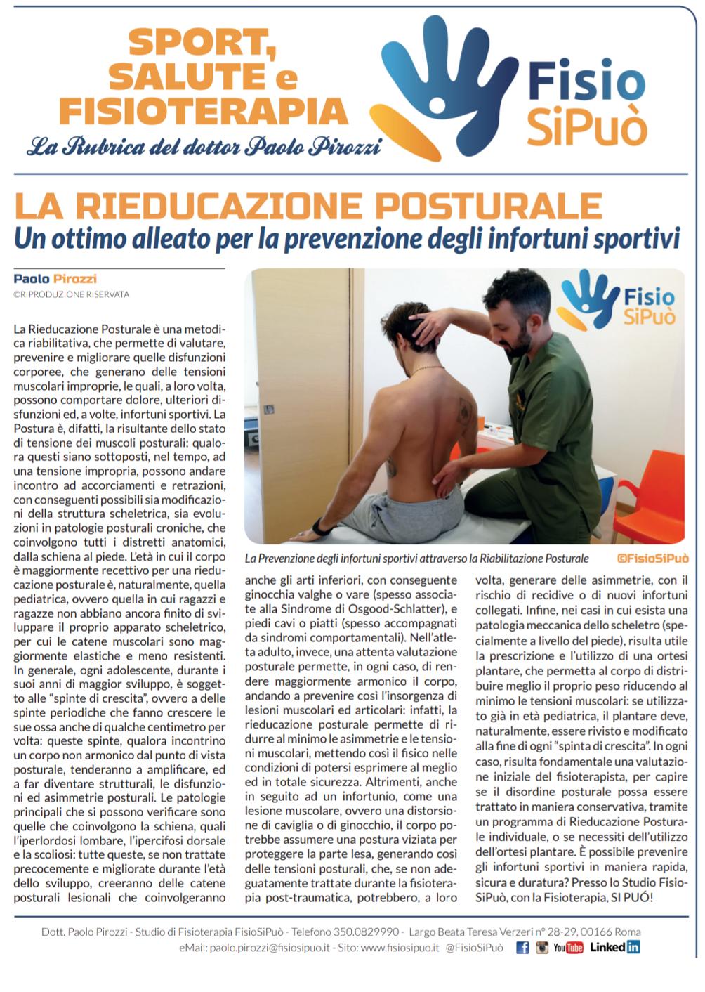 Fisioterapia Roma Casalotti